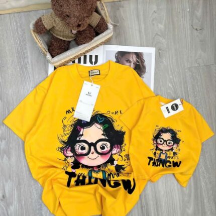 Girls luxury top yellow